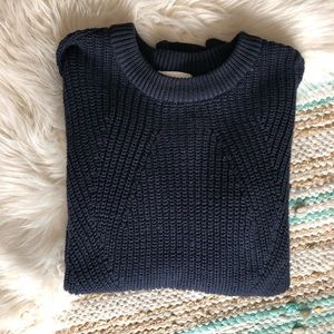 Navy H&M sweater